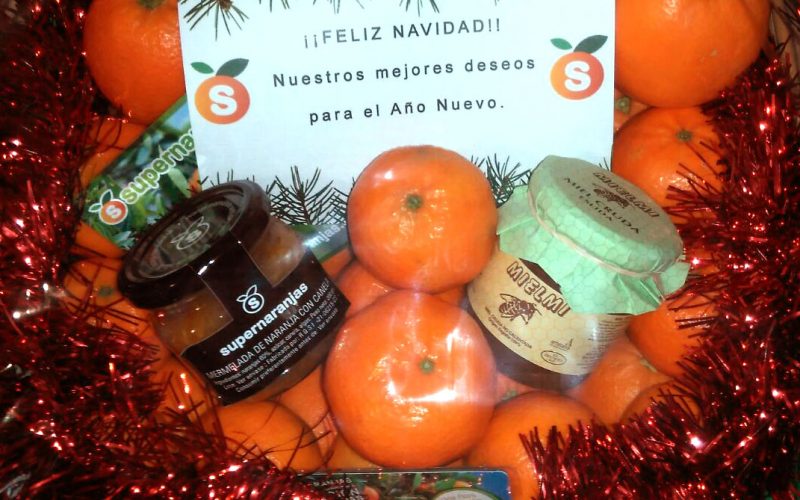 Ce Noël, nous avons un cadeau original … Offrez de la santé “Panier cadeau Supernaranjas.com”